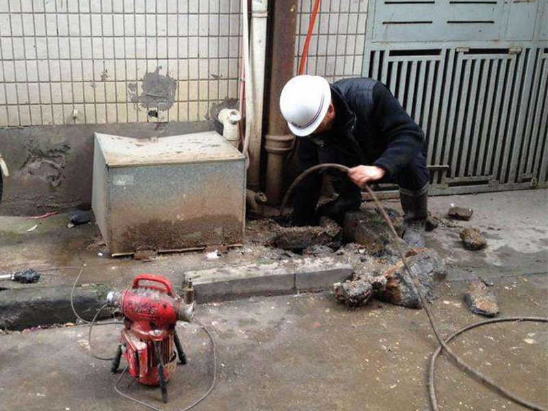 温江疏通下水道-洗菜池疏通