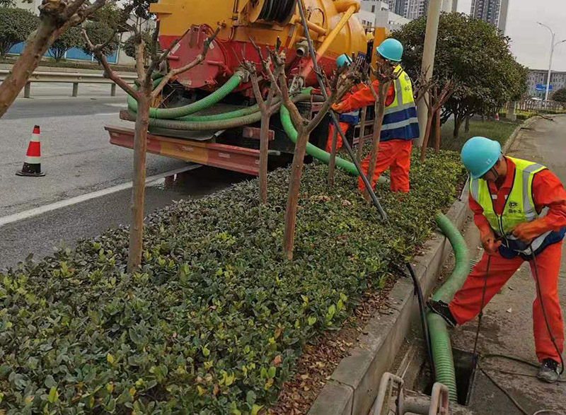 温江市政管道清淤